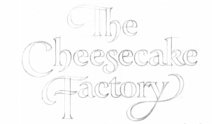 Cheesecake Factory logo sketch