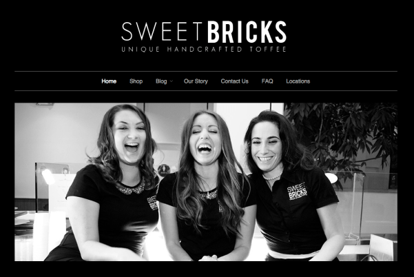 Jena Perez, owner of Sweet Bricks and friends